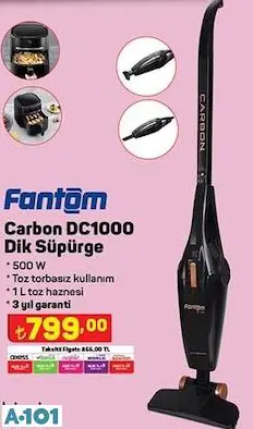 Fantom Carbon Dc1000 Dikey Süpürge