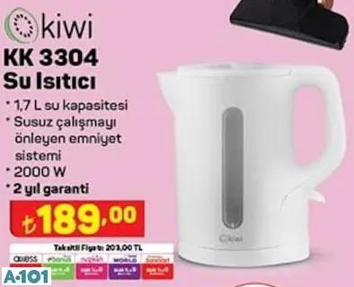 Kiwi Su Isıtıcı