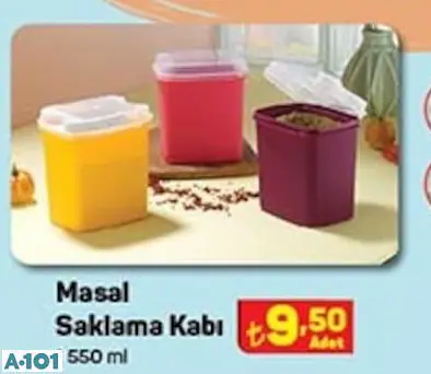 masal saklama kabı