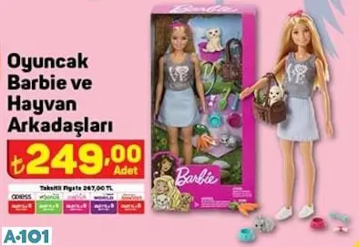 Oyuncak Barbie Ve Hayvan Arkadaşları