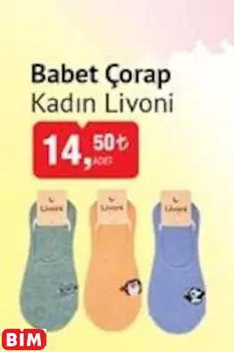 Livoni Babet Çorap  Kadın