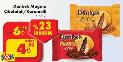 Dankek Magma Çikolatalı/Karamelli