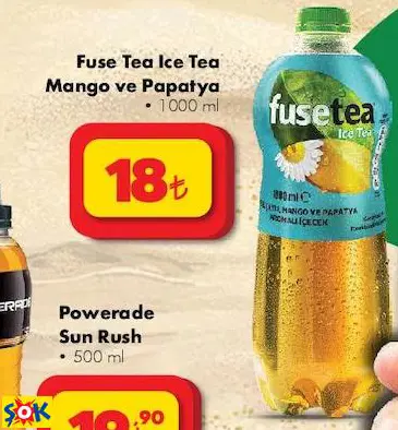 Fuse Tea Ice Tea Mango Ve Papatya