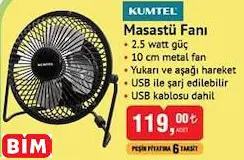 Kumtel Masastü Fanı