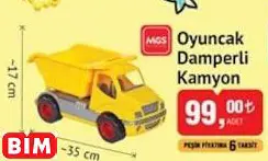 MGS Oyuncak Damperli Kamyon