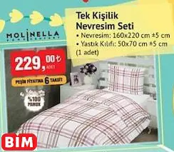 Molinella Tek Kişilik Nevresim Seti