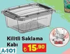 Kilitli Saklama Kabı Kilitli Saklama Kabı