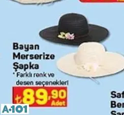 Bayan Merserize Şapka