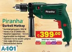 piranha darbeli matkap piranha darbeli matkap