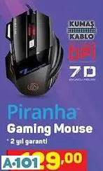 Piranha Gaming/Oyuncu Mouse