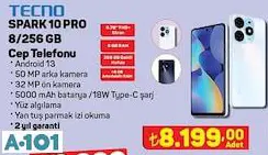 Tecno Spark 10 Pro 256 Gb Cep Telefonu