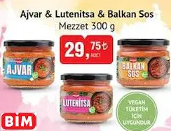 Mezzet  Ajvar & Lutenitsa & Balkan Sos