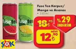 Fuse Tea Karpuz/ Mango Ve Ananas