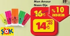 Mon Amour Neon Oje