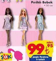 barbie Pırıltılı Bebek