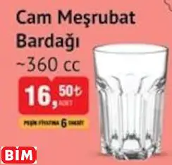 Glass İn Love Cam Meşrubat Bardağı