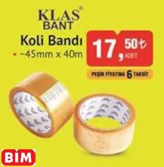 Klas Bant Koli Bandı Klas Bant Koli Bandı