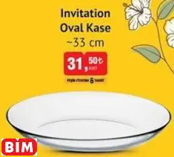 Paşabahçe Invitation Oval Kase