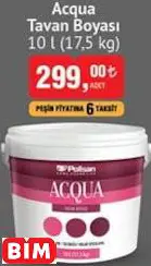 Polisan Acqua Tavan Boyası Polisan Acqua Tavan Boyası
