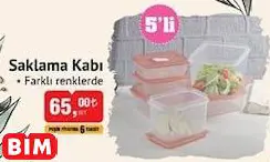 Saklama Kabı Saklama Kabı