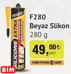SGS F280 Beyaz Slikon SGS F280 Beyaz Slikon