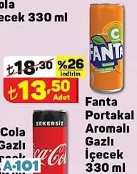 Fanta Portakal Aromalı İçecek