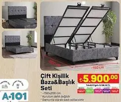 Çift Kişilik Baza Başlık Seti