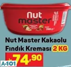 Nut Master Kakaolu Fındık Kreması