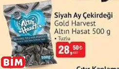 Gold Harvest Altın Hasat  Siyah Ay Çekirdeği