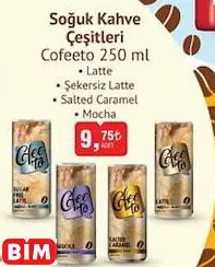 Cofeeto Soğuk Kahve Çeşitleri