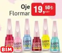 Flormar Oje Flormar Oje