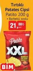 Patito Tırtıklı Patates Cipsi Patito Tırtıklı Patates Cipsi