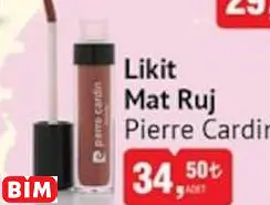 Pierre Cardin Likit Mat Ruj Pierre Cardin Likit Mat Ruj
