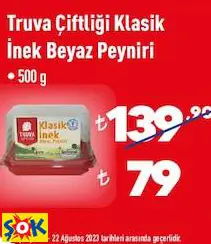 Truva Çiftliği Klasik İnek Beyaz Peyniri • 500 g