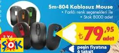 Sm-804 Kablosuz Mouse