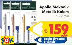 Faber Castell Apollo Mekanik Metalik Kalem 0,7 mm