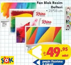 Fon Blok Resim Defteri