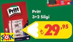 Pritt 3+2 Silgi