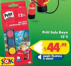 Pritt Sulu Boya 12’Li