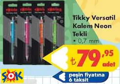 Rotring Tikky Versatil Kalem Neon Tekli • 0,7 mm