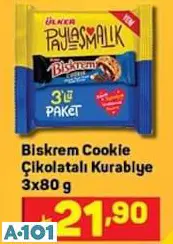 Biskrem Çikolatalı Kurabiye