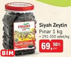 Pınar  Siyah Zeytin
