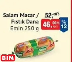 Emin  Salam Macar / Fıstık Dana