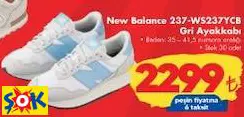 New Balance 237-Ws237ycb Gri Ayakkabı
