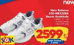 New Balance 530-Mr530ba Beyaz Ayakkabı
