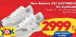 New Balance 327-U327wed-D Gri Ayakkabı