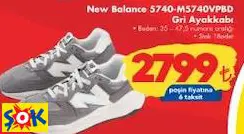 New Balance 5470-Ms5470vpbd Gri Ayakkabı