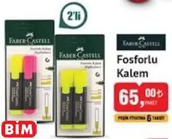 Faber Castell Fosforlu Kalem