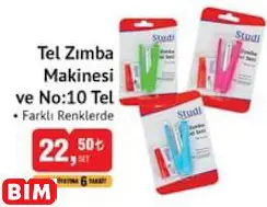 Studi Tel Zımba Makinesi  Ve No:10 Tel