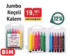 Studi Jumbo Keçeli Kalem